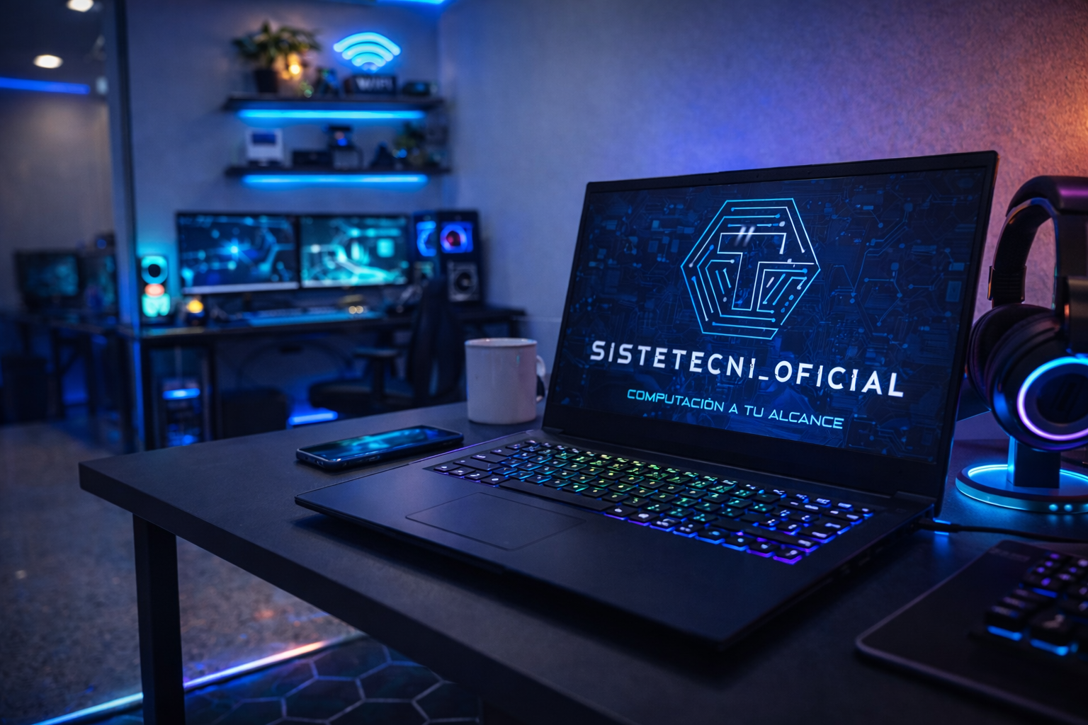 Equipo empresarial listo para entrega